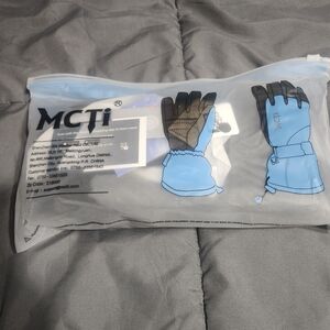 Blue Winter Gloves for Men